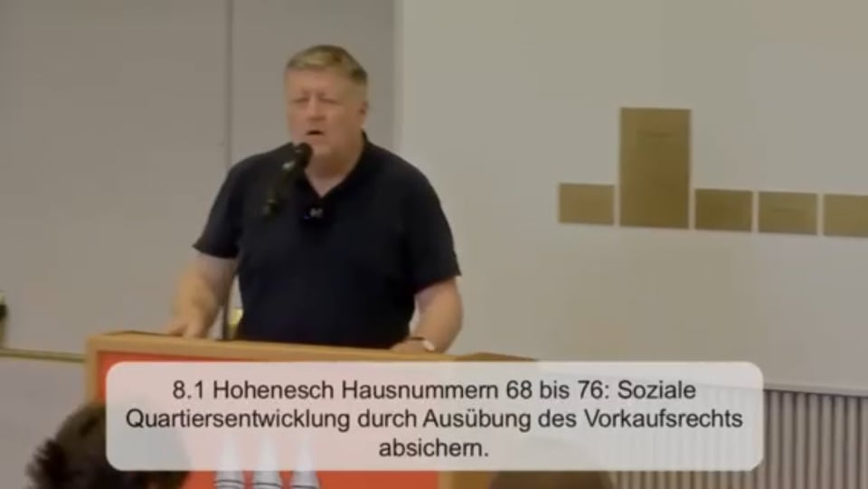 Hohenesch Hausnummern 68 bis 76: Soziale Quartiersentwicklung durch Ausübung des Vorkaufsrechts absichern